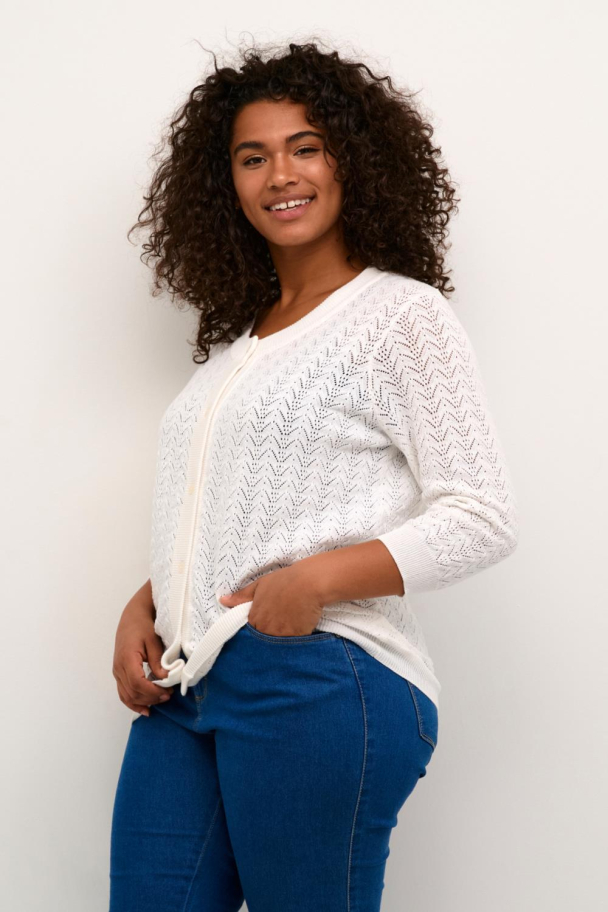 Kaffe Curve Magna strikket cardigan - Image 6