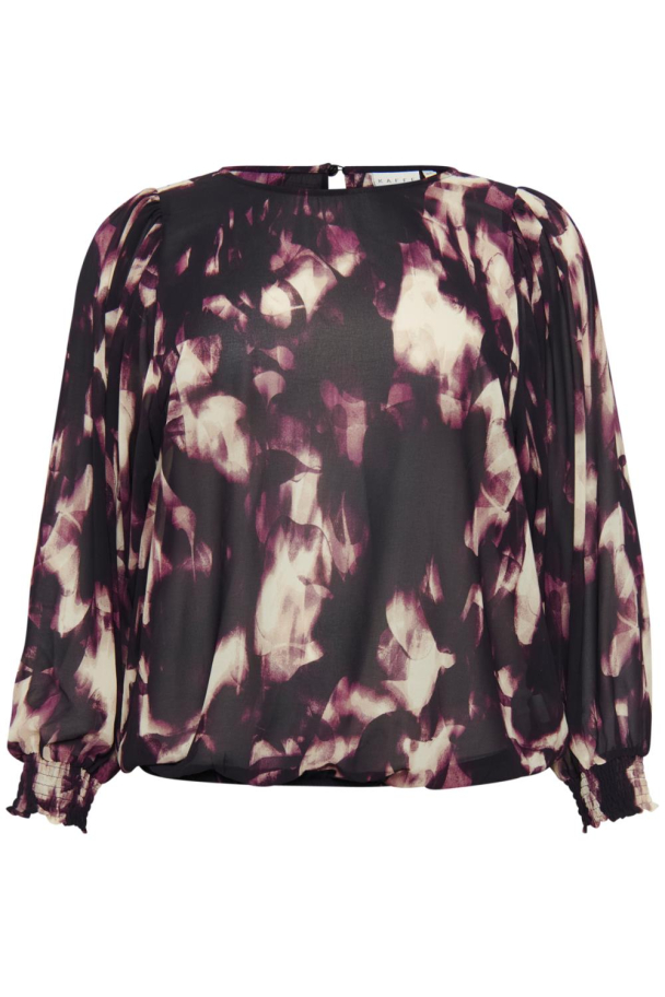 Kaffe Curve Nour bluse i chiffon - Image 4