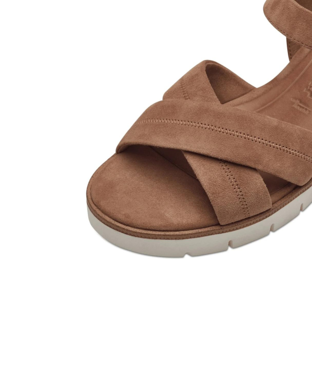 Tamaris sandal i skinn - Image 5