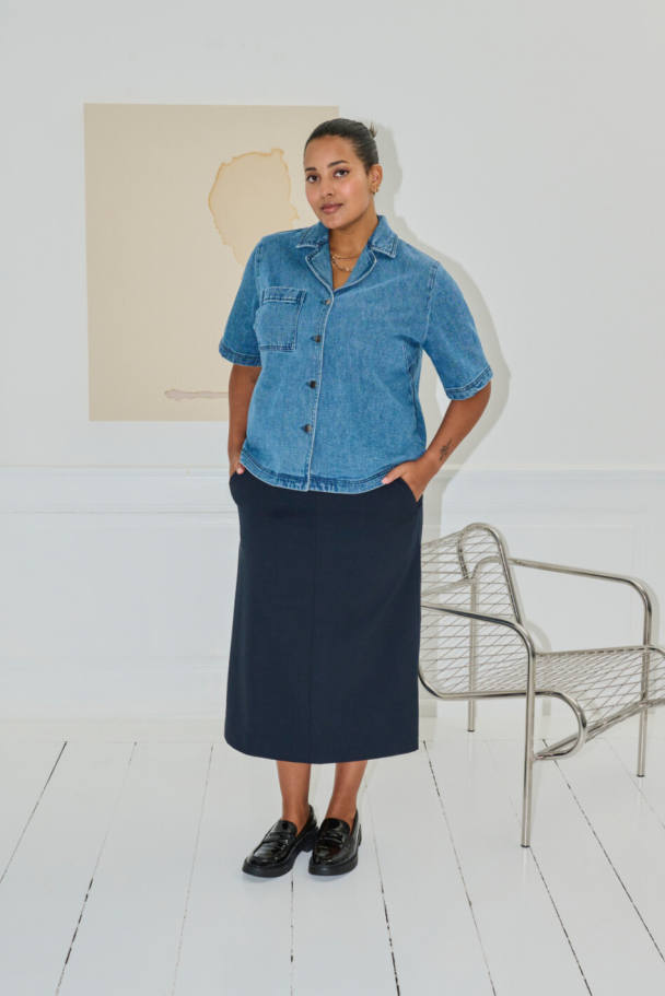 Kaffe Curve Sakira skjørt - Image 9