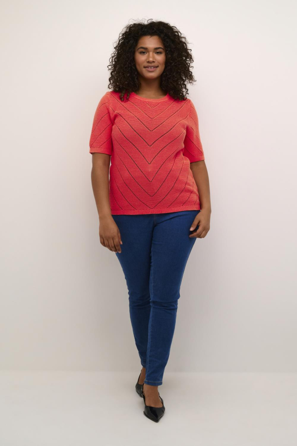 Kaffe Curve Kelli strikket topp - Image 3