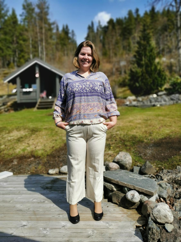 Marc Lauge Ellen Border bluse - Image 2