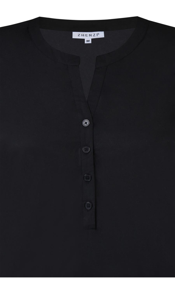 Zhenzi Hallie tunikakjole med 3/4 ermer - Image 2