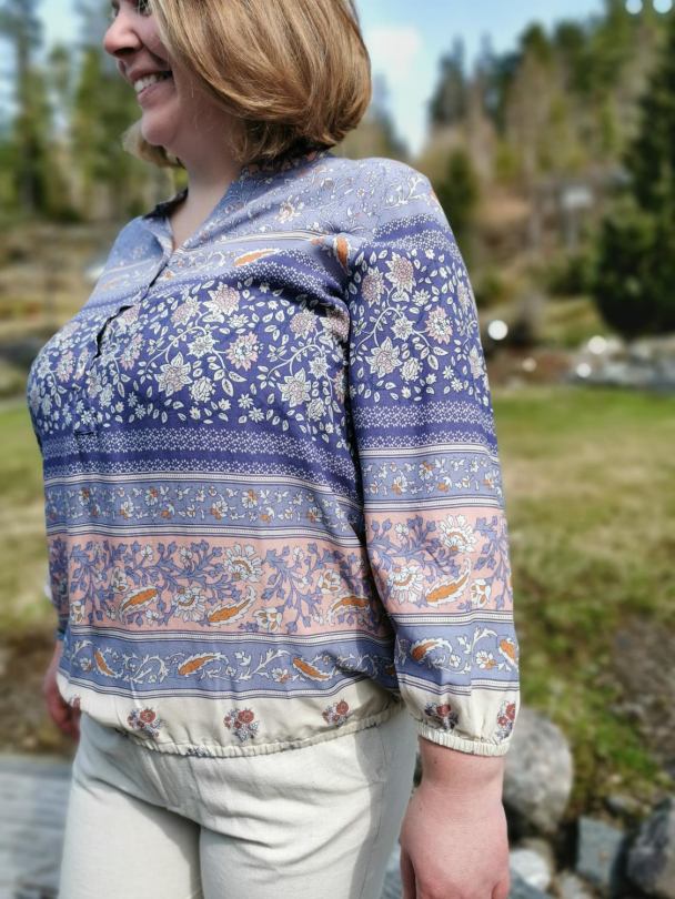 Marc Lauge Ellen Border bluse - Image 3