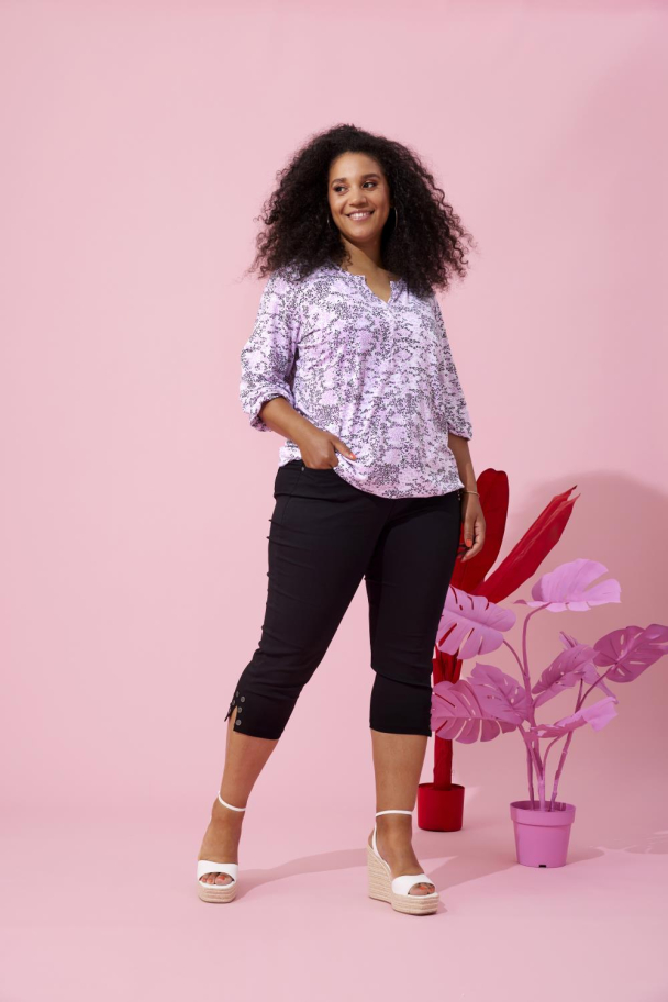 Zhenzi Sylva topp med 3/4-dels ermlengde - Image 2