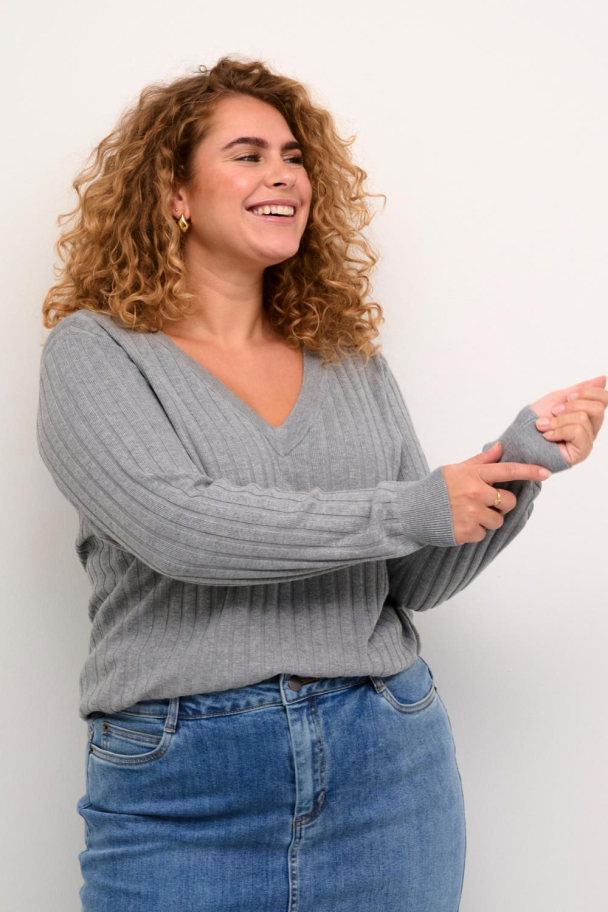 Kaffe Curve Lona tynn genser - Image 4