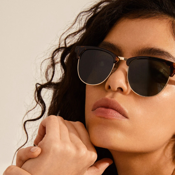 Pilgrim Charlie gullbelagte solbriller - Image 4