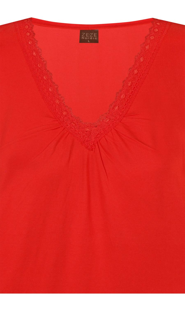 Ze-Ze Gina topp i bomull - Image 3