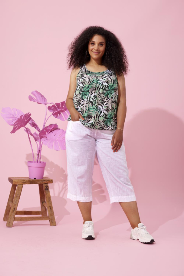 Zhenzi Mavis ermeløs topp - Image 3