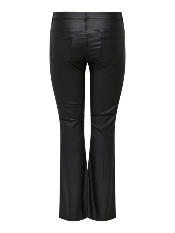 Carmakoma Blush midwaist coated flared bukse noos - Image 2
