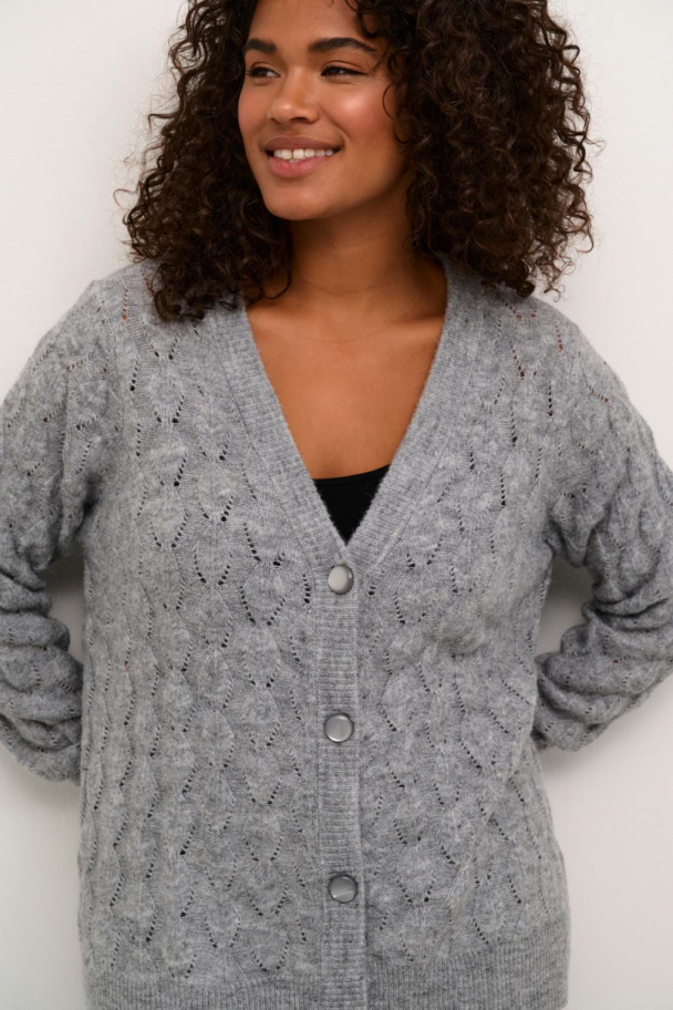 Kaffe Curve Nalene strikket cardigan - Image 4