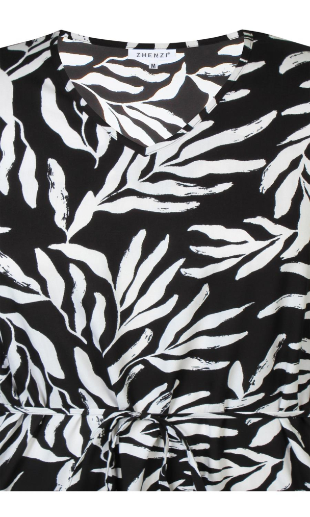 Zhenzi Ivanna kjole med knyting - Image 3