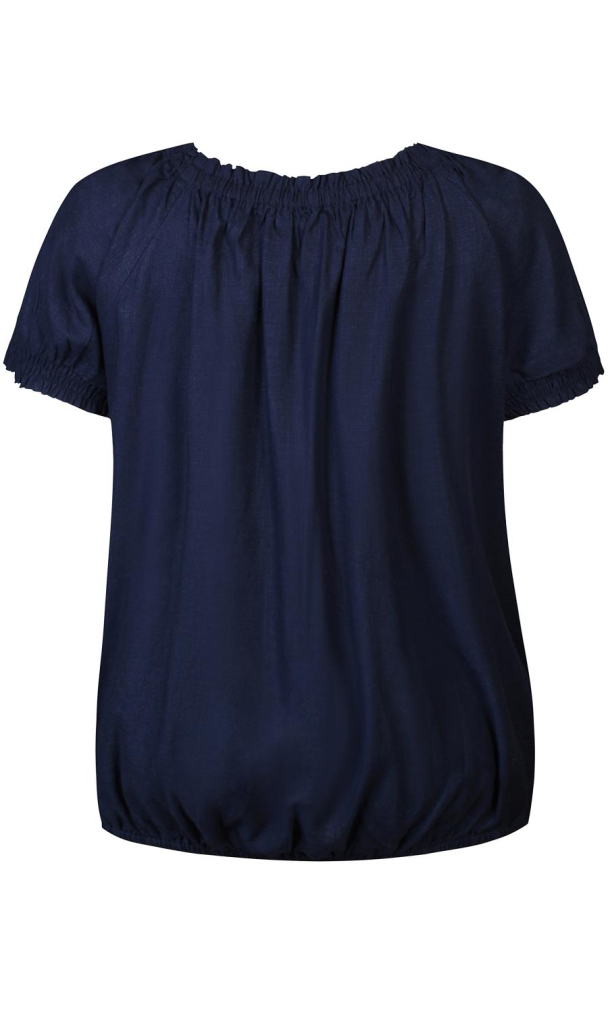 Zhenzi Lauren topp i lin og bomull - Image 4