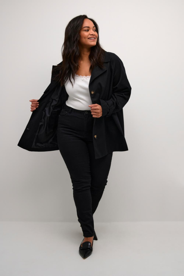 Kaffe Curve Elisa kort kåpe - Image 2