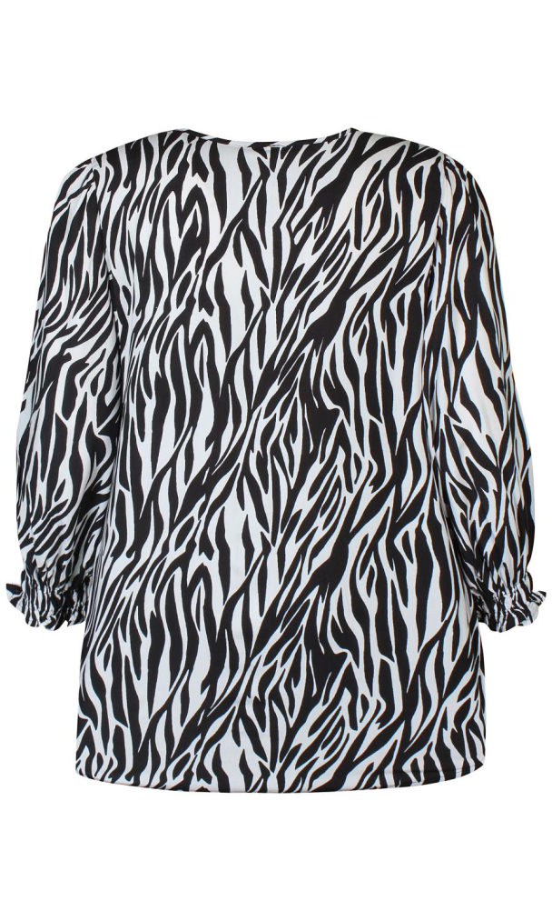 Ze-Ze Rita bluse med 3/4-dels arm - Image 5