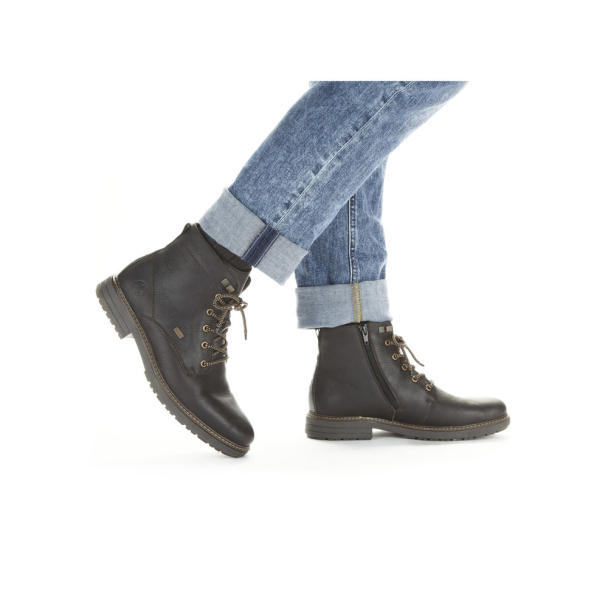 Rieker vintersko med ullfôr og membran - Image 4