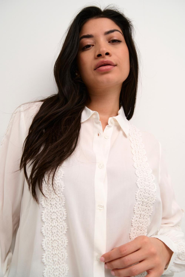 Kaffe Curve Sabrine skjortebluse - Image 6