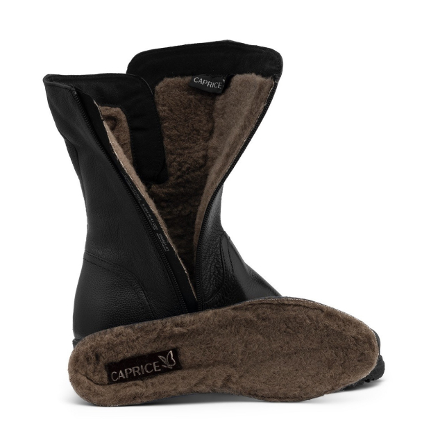 Caprice lav støvlett i skinn - Image 6