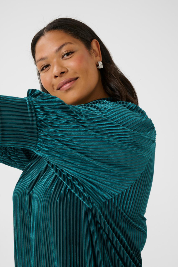 Kaffe Curve Cacanna fløyelskjole - Image 4