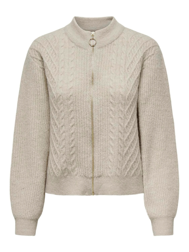 Only Sigrid zip strikket cardigan - Image 5