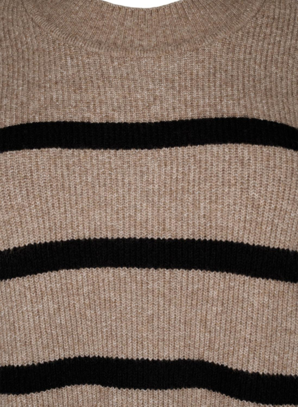 Zizzi mVista strikkekjole i ullblanding - Image 7