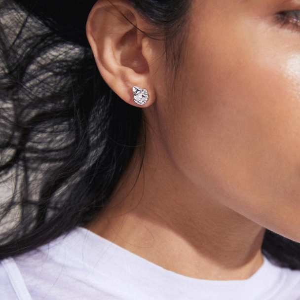 Pilgrim Inaya sølvbelagte øredobber - Image 2