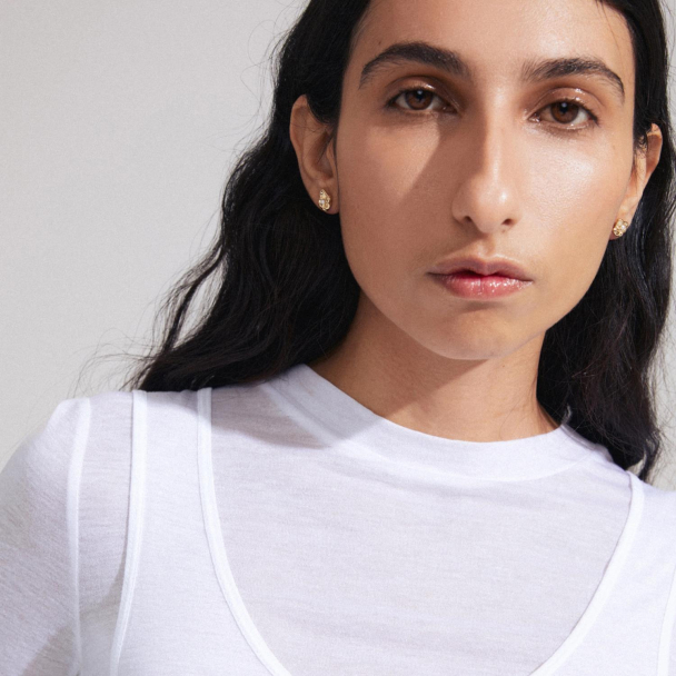 Pilgrim Inaya gullbelagte øredobber - Image 2