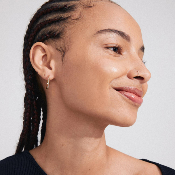 Pilgrim True gullbelagte øreringer - Image 4