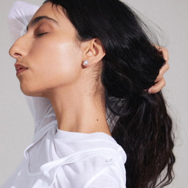 Pilgrim Inaya sølvbelagte øredobber - Image 4