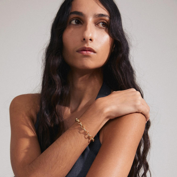 Pilgrim Charm gullbelagt armbånd - Image 5