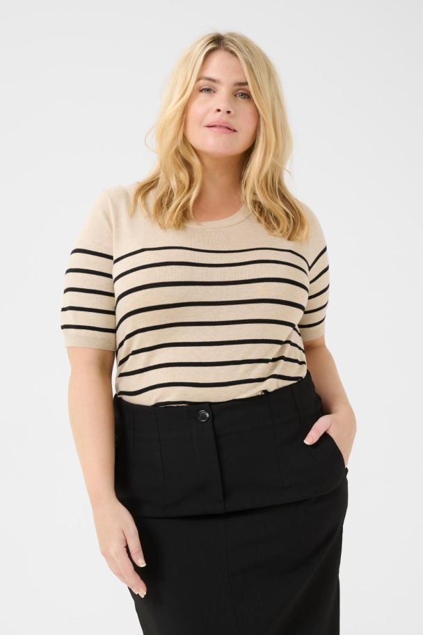 Kaffe Curve Lizzy kortermet genser - Image 4