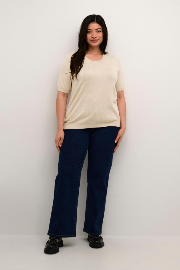 Kaffe Curve Lizzy kortermet genser - Image 2