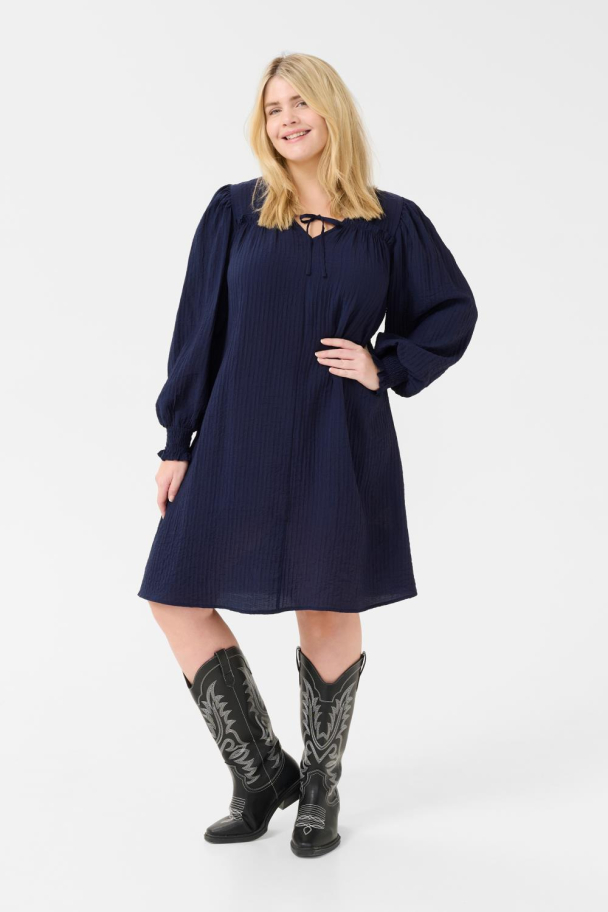 Kaffe Curve Linna kjole - Image 2