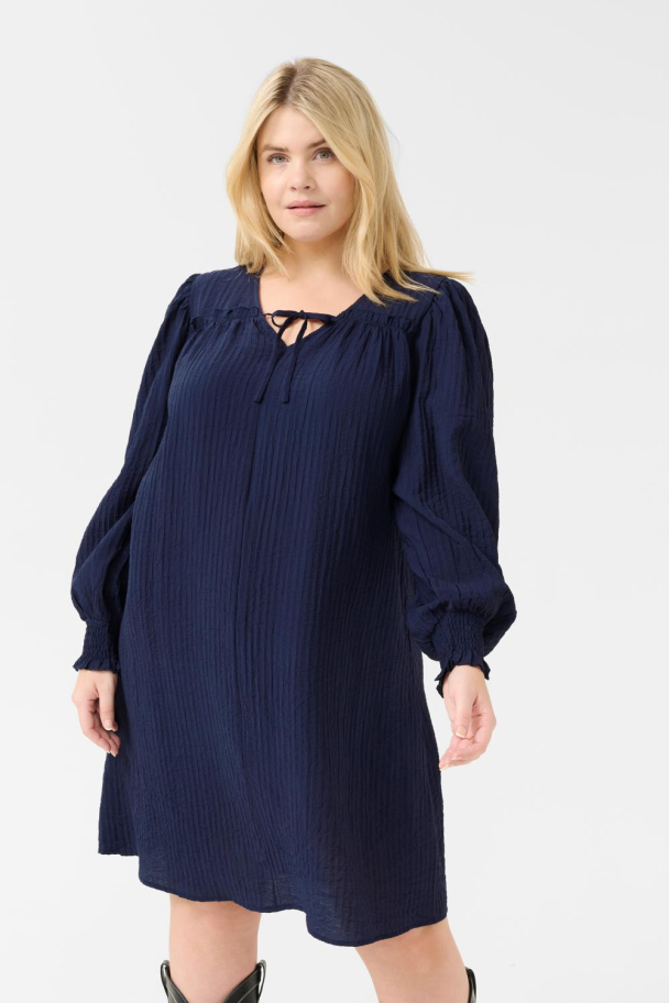 Kaffe Curve Linna kjole - Image 4