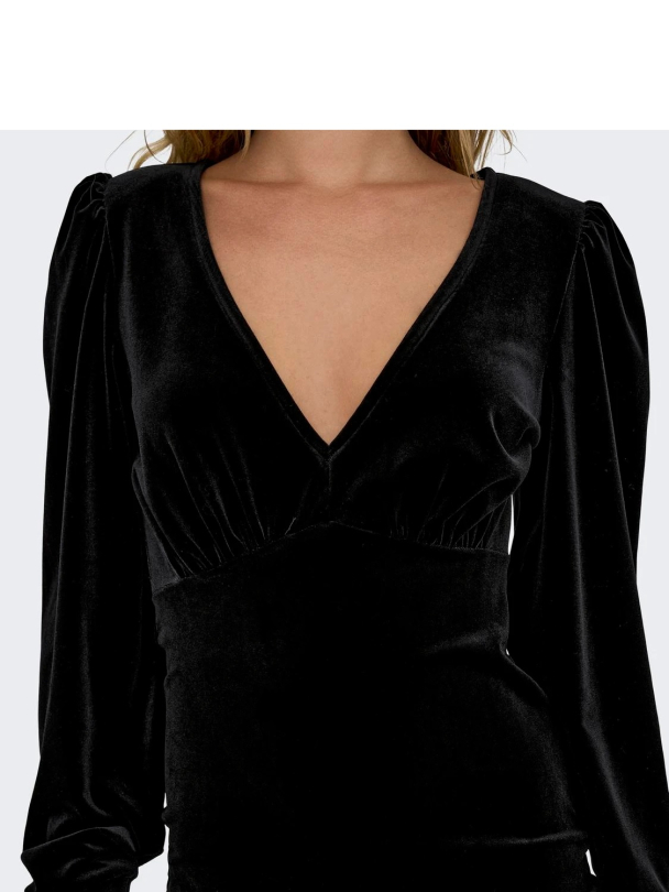 Only Smooth fløyelskjole - Image 7