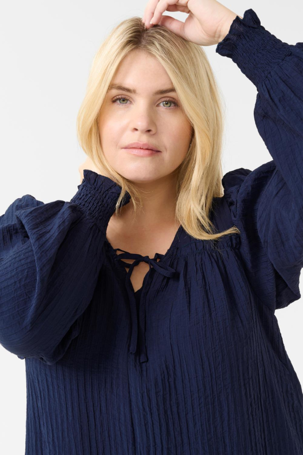 Kaffe Curve Linna kjole - Image 6