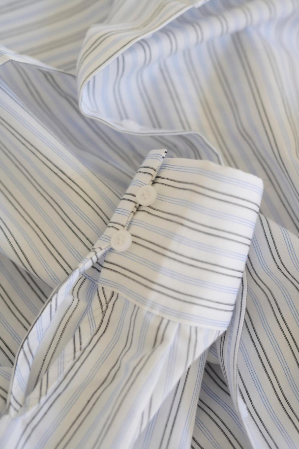 Kaffe Curve Selina stripete skjorte - Image 6