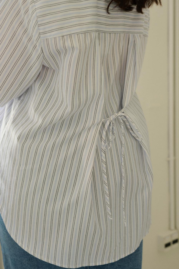 Kaffe Curve Selina stripete skjorte - Image 10