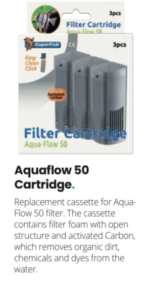 Aqua Flow 50 / Cartridge / 3pk