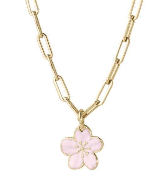 Calista Enamel Necklace 