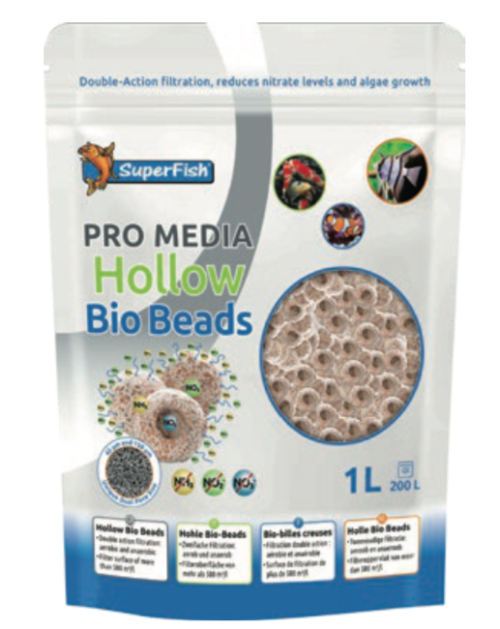 Filtermedie akvarium / Pro Media Bio Bead 1000ml