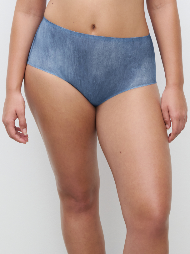 Softstretch,  full brief, blå - Image 1