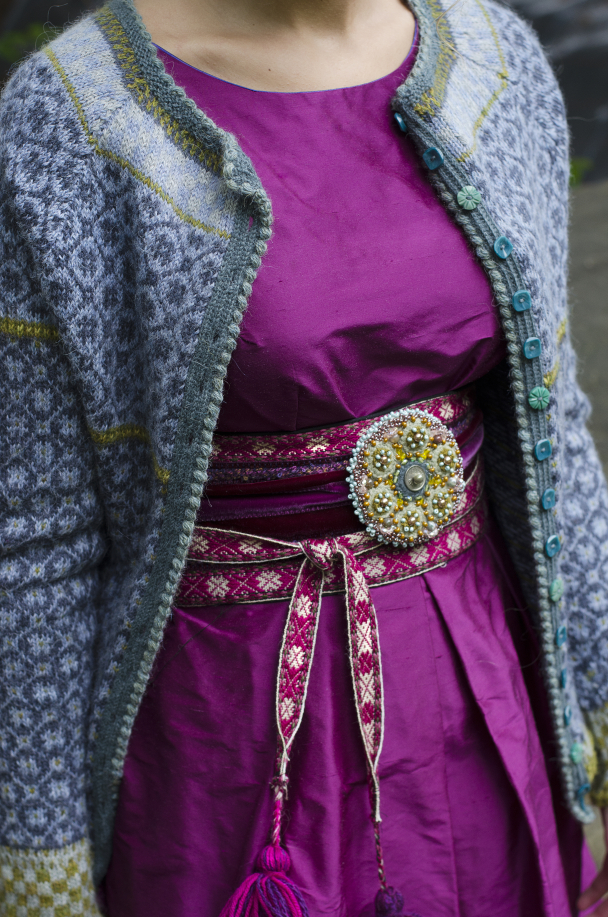 Wiolakofta i tynn alpakka  - Image 4