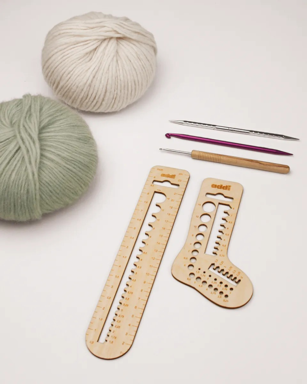 Pinne måler - firkant/runde