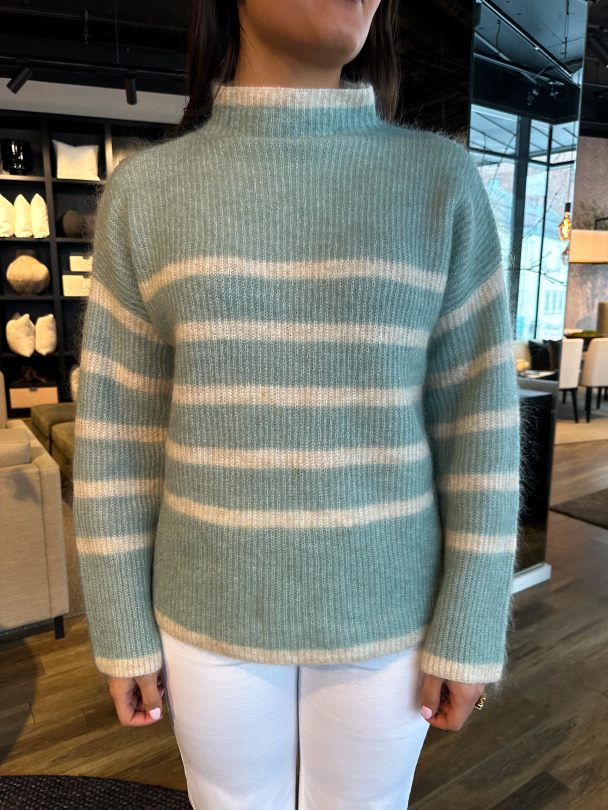 Ovalis T-Neck - Slate Green  - Image 1