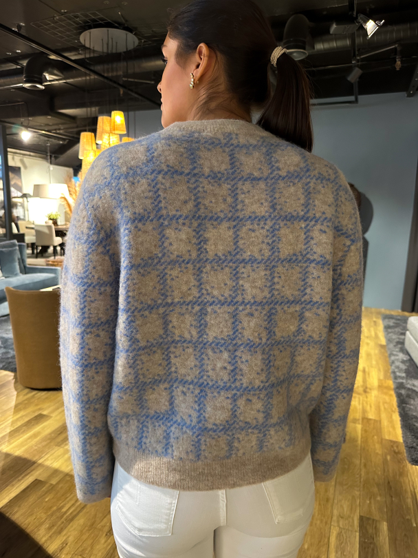 Lugano Knit O-Neck - Marina - Image 2