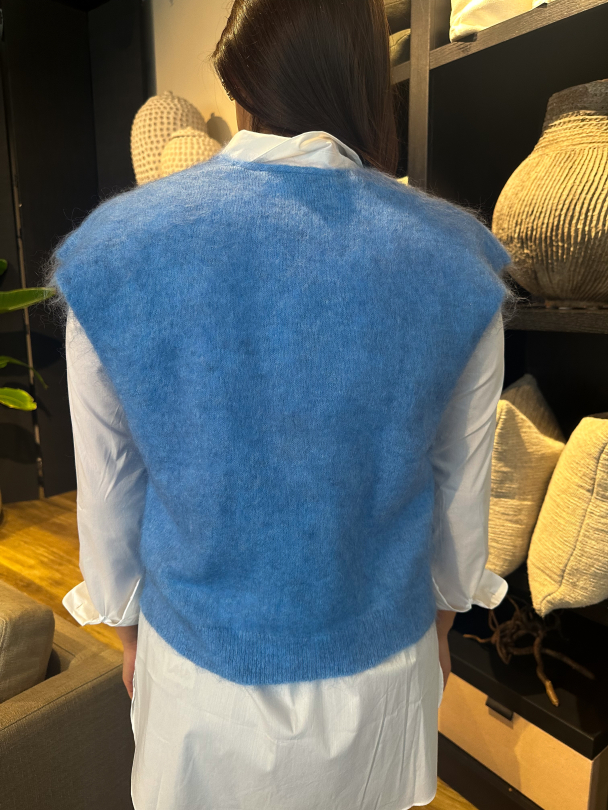 Camryn Knit Vest - Marina - Image 5