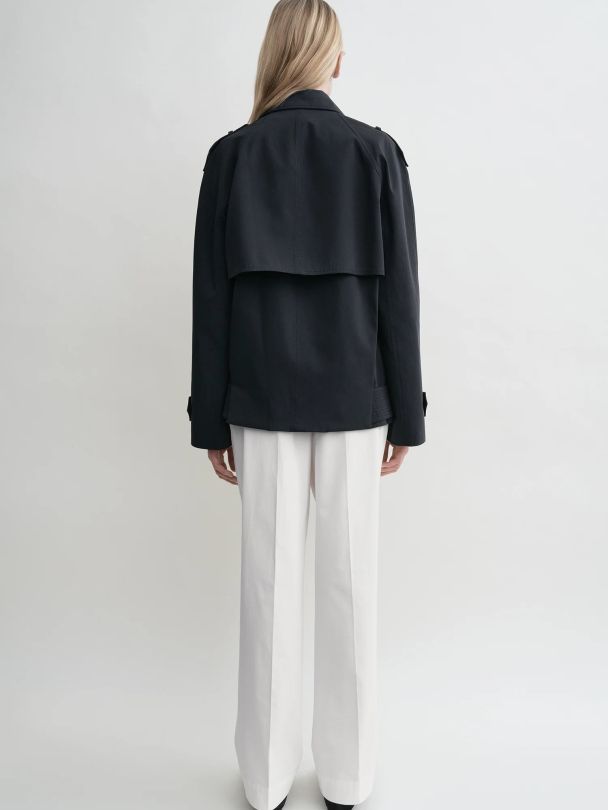 Short Cotton Trench - Image 2