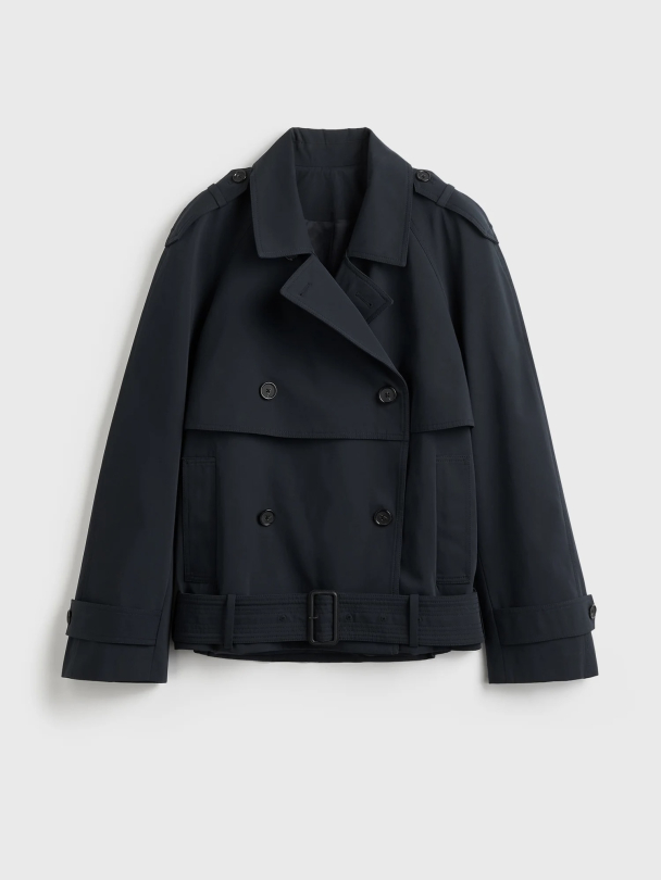 Short Cotton Trench - Image 5