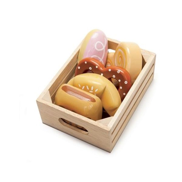 Trekasse med bakevarer - Le Toy Van 